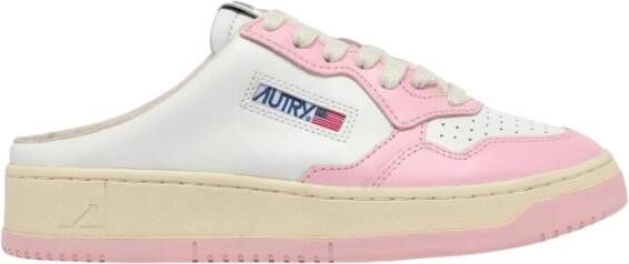 Autry Medalist Bicolor Leren Sneakers Multicolor Dames