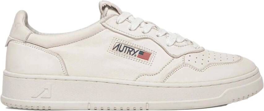 Autry Medalist Lage Sneakers White Heren