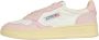 Autry Medalist Sneakers Wit Roze Logo Patch Pink Dames - Thumbnail 1
