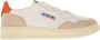 Autry Medalist LOW Leren en Suède Sneakers White Heren - Thumbnail 1