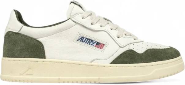 Autry Medalist Low Leren Sneakers White Dames