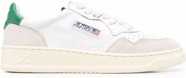 Autry "Medalist Lage Leren Suede Sneakers" Meerkleurig