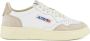 Autry Medalist Low Wit Beige Sneakers White Unisex - Thumbnail 1