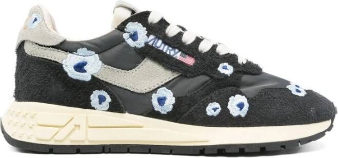 Autry Midnight Blue Veterschoenen Multicolor Dames