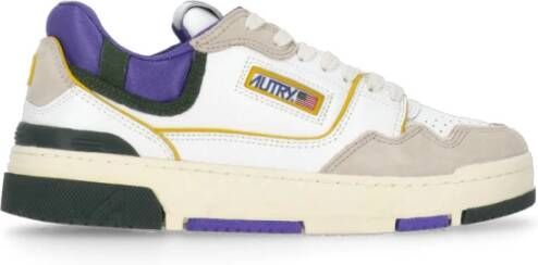 Autry Multicolor Leren Sneakers met Ademende Details Multicolor Dames