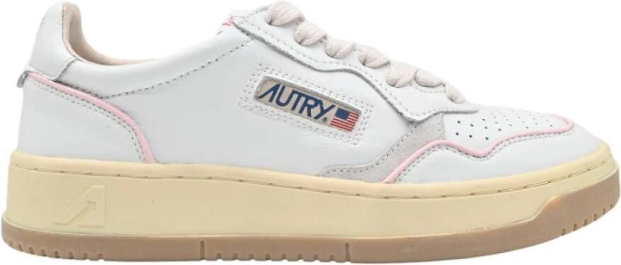 Autry Open Lage Dames Leren Sneakers White Dames