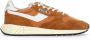 Autry Oranje Leren Sneakers Ronde Neus Orange Heren - Thumbnail 1