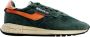 Autry Oranje Reelwind Sneaker met Leren Patch Green Heren - Thumbnail 1