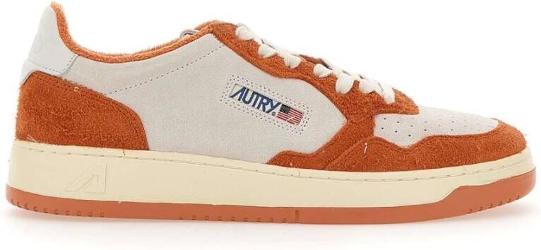 Autry Oranje Sneakers Orange Heren