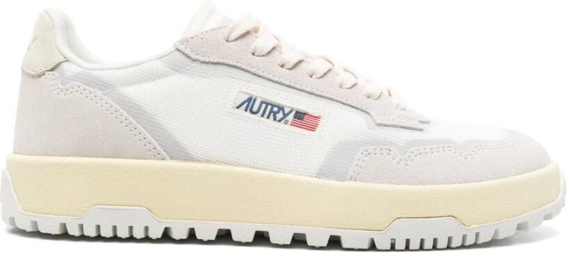 Autry Outdoor Mesh Sneakers met TPU-details White Heren