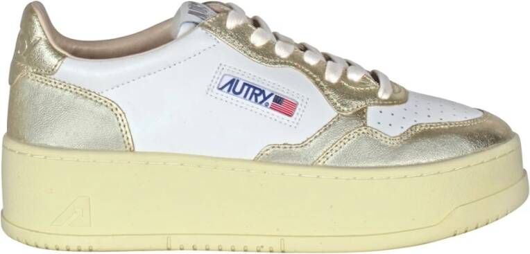 Autry Platform Sneakers White Dames