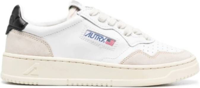 Autry Platte schoenen voor vrouwen White Dames