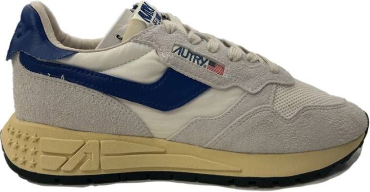 Autry Witte Sneakers voor een stijlvolle look Multicolor Heren