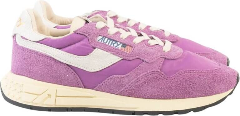 Autry Stijlvolle Sneakers voor Vrouwen Pink Dames