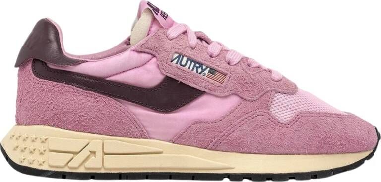 Autry Reelwind Lichtgewicht Sneakers Pink Dames