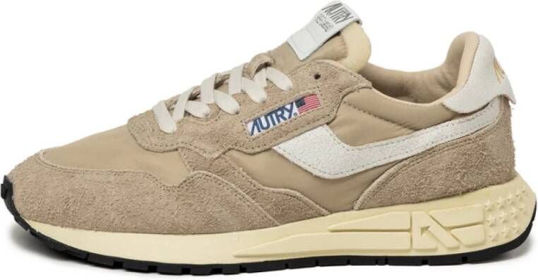 Autry Reelwind Sneakers Beige Heren