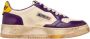 Autry Vintage Witte Sneakers Geel Paarse Rand Purple Heren - Thumbnail 15