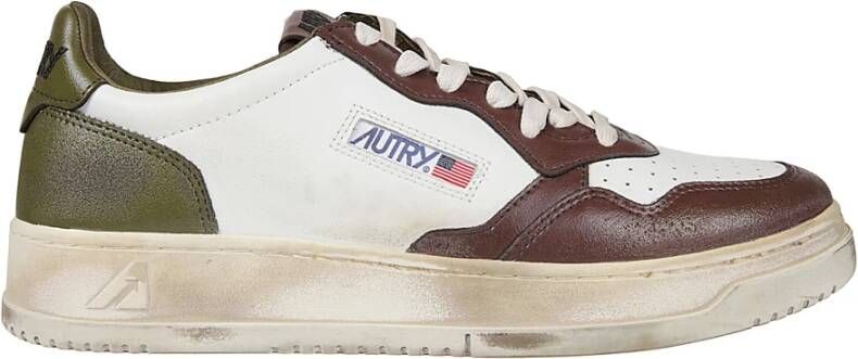 Autry Retro Lage Sneakers White Heren