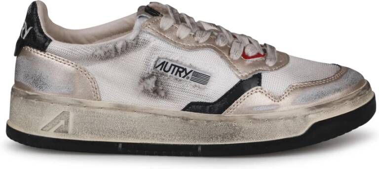 Autry Retro Panel Low-Top Sneakers Multicolor Dames