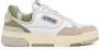 Autry Retro witte sneakers met beige en groen White Dames - Thumbnail 1