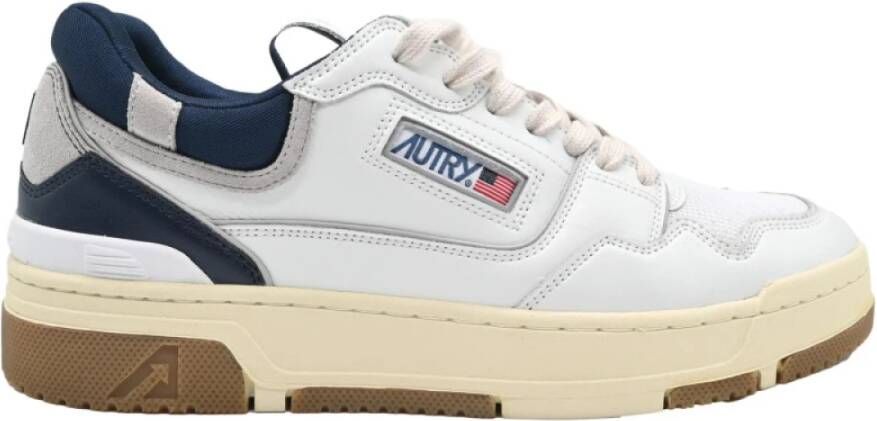 Autry Rockie Low Sneakers Wit Multicolor White Heren