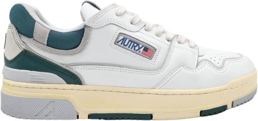 Autry Rockie Low Sneakers Wit Damp Bos White Heren