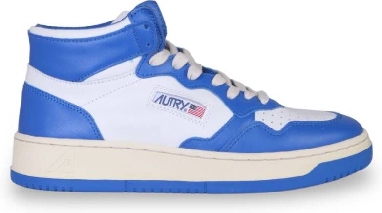 Autry Royal Two-Tone Mid Medalist Schoenen Blue Heren