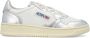 Autry Witte Leren Sneakers met Zilveren Details White - Thumbnail 26