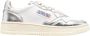 Autry Witte Leren Sneakers met Zilveren Details White - Thumbnail 105