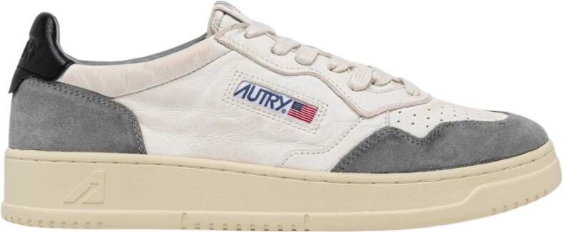 Autry Grijze Sneakers Stijlvolle Schoenen Multicolor Heren