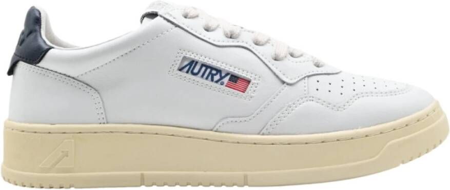 Autry Sneakers Laag Dames Leer Wit White Dames