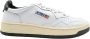 Autry Sneakers Laag Dames Leer Wit Zwart White Dames - Thumbnail 1