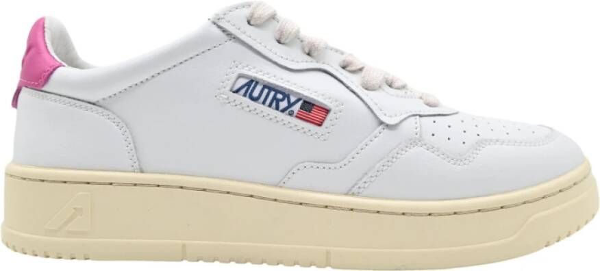 Autry Sneakers Laag Man Leer Wit Bubble White Heren