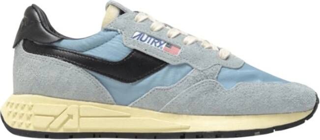 Autry Sneakers met contrastpanelen Blue Dames