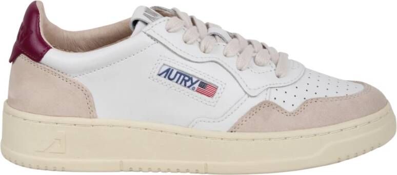 Autry Sneakers met kleurblok en leren panelen Multicolor Dames