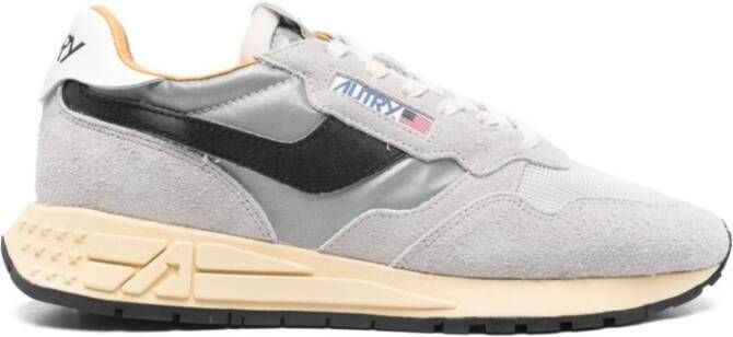 Autry Sneakers met Mesh Panel Design Gray Heren