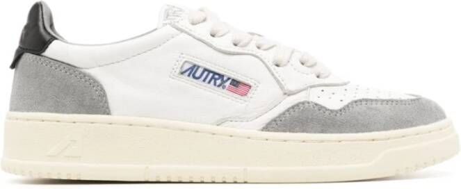 Autry Sneakers met Panel Design Gray Dames