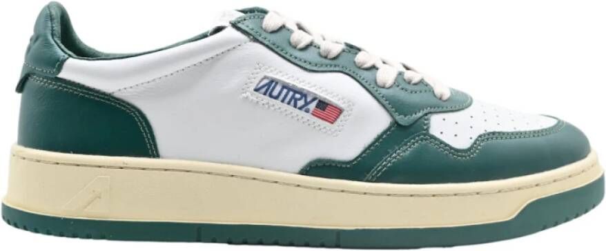 Autry Sneakers Mountain Green Low Man Multicolor Heren