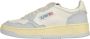 Autry Witte Leren Sneakers met Blauwe Stof Multicolor - Thumbnail 24