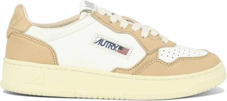 Autry Stijlvolle Sneakers voor nen en Beige