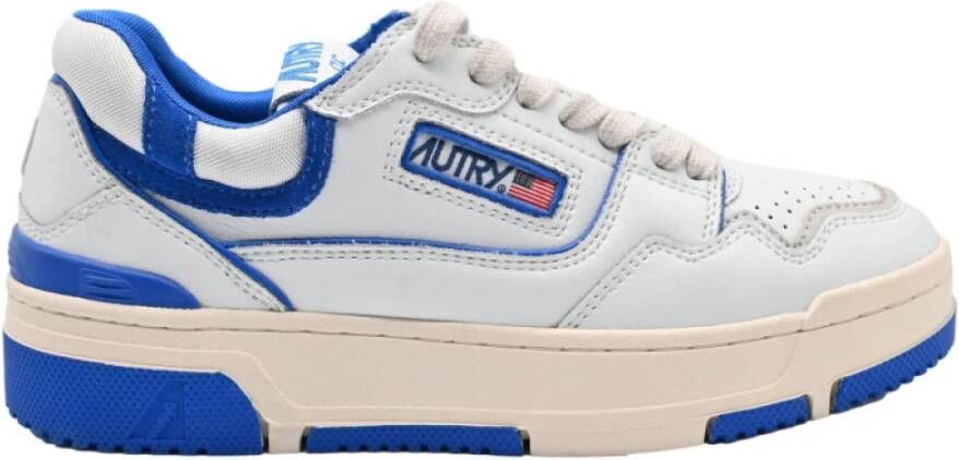 Autry Sneakers Rookie Low Dames Wit Blauw White Dames