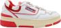 Autry Sneakers Rookie Low Women Wit Rood White Dames - Thumbnail 1