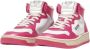 Autry Leren damessneakers met veters Pink Dames - Thumbnail 7