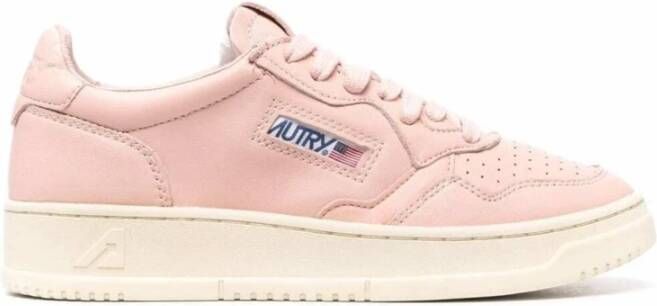 Autry Retro High Top Sneaker Pink Dames