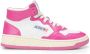 Autry Leren damessneakers met veters Pink Dames - Thumbnail 10