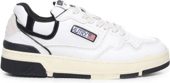 Autry Moderne CLC Sneakers met Levendig Basketbal-geïnspireerd Design White