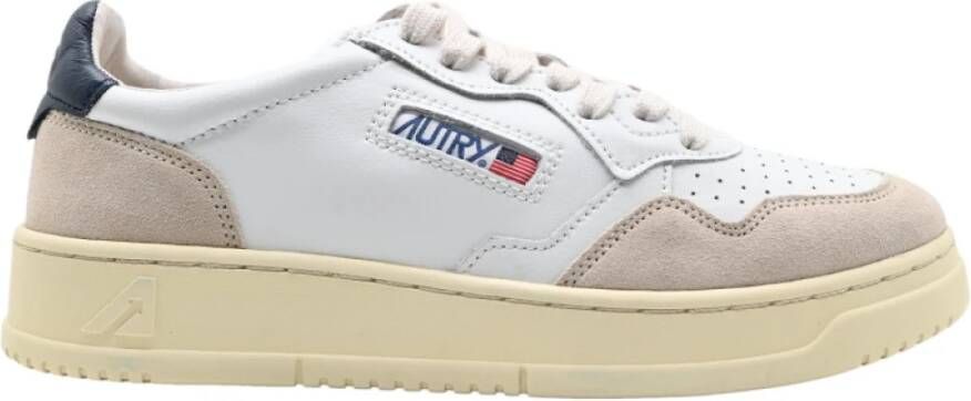 Autry Sneakers van leer en suède Multicolor Dames