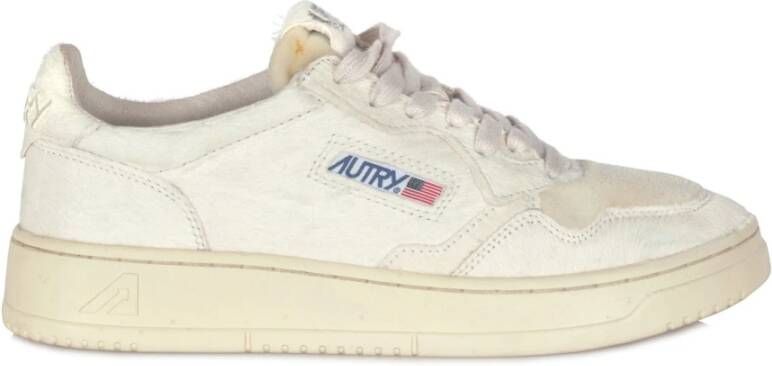 Autry Dames Veterschoenen Beige Dames