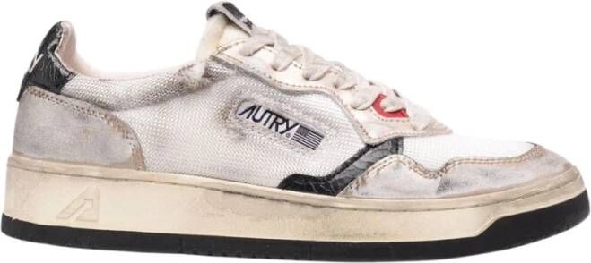 Autry Witte Sneakers voor een stijlvolle look Multicolor Heren