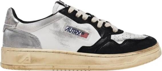 Autry Vintage lage sneakers met handgemaakte details Multicolor Heren